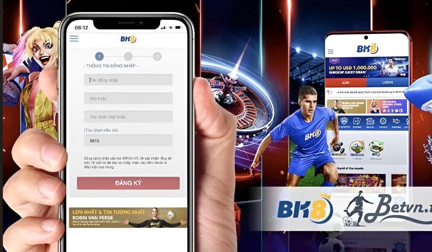 Hướng dẫn đăng ký BK8 dành cho thiết bị điện thoại (Android/IOS)
